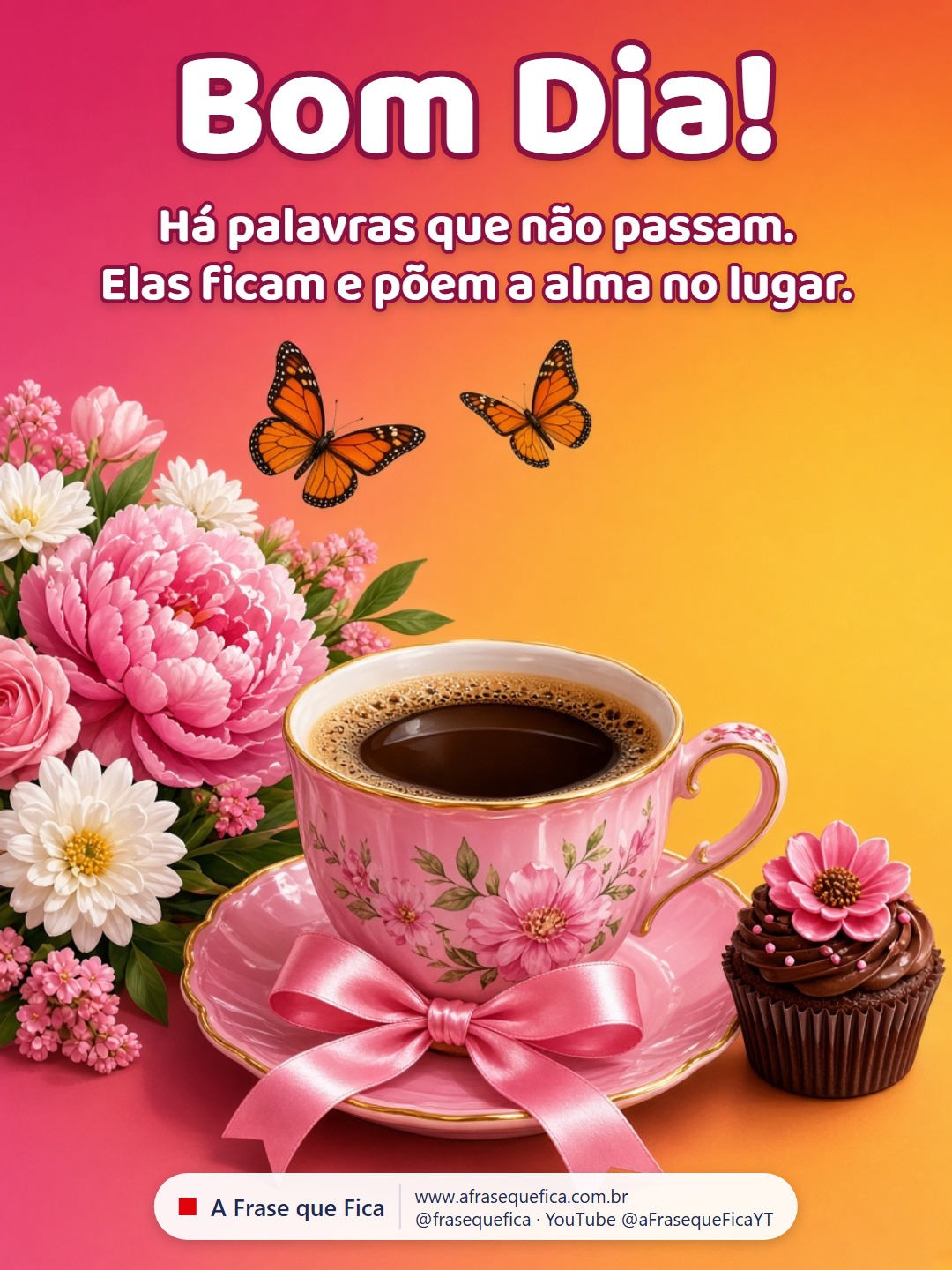 Imagem de bom dia de A Frase que Fica, 20 de outubro