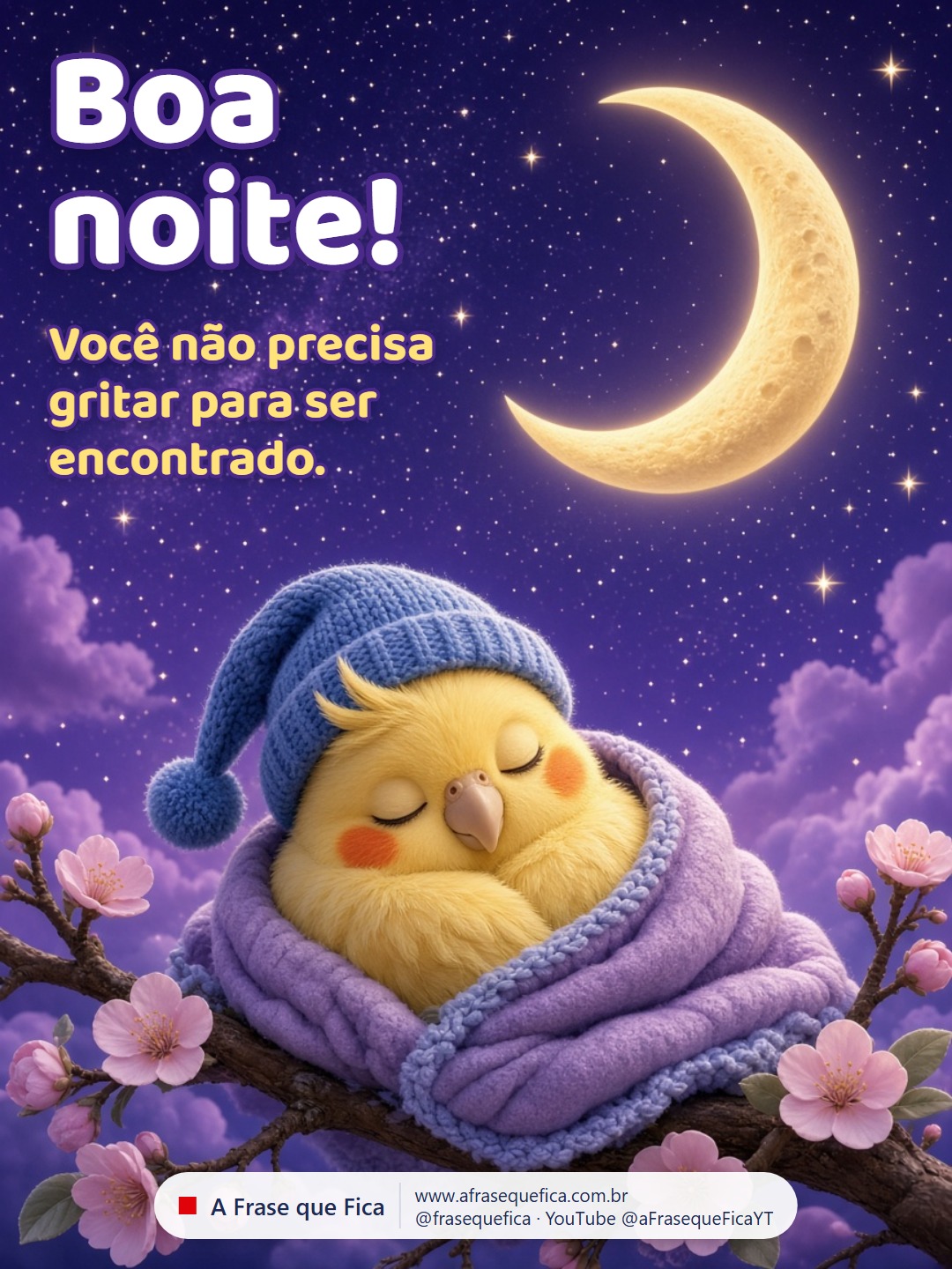 Imagem de boa noite de A Frase que Fica, 21 de outubro