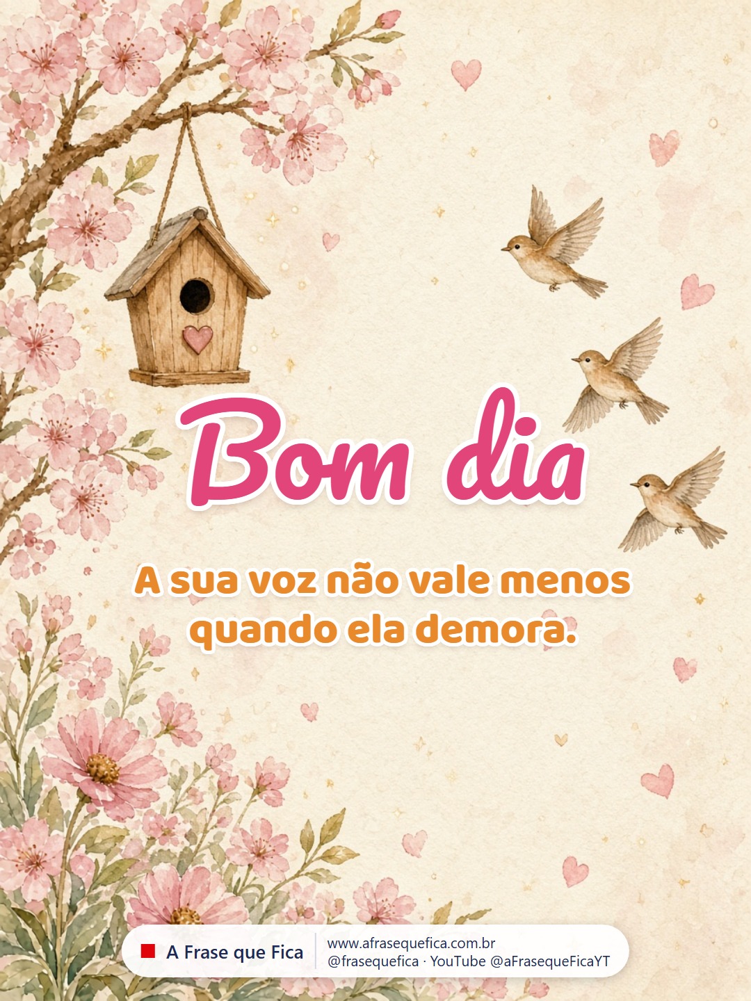 Imagem de bom dia de A Frase que Fica, 22 de outubro